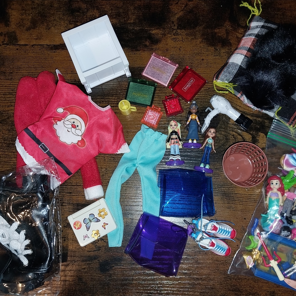 Doll Clothes, Accessories And Toys Set
